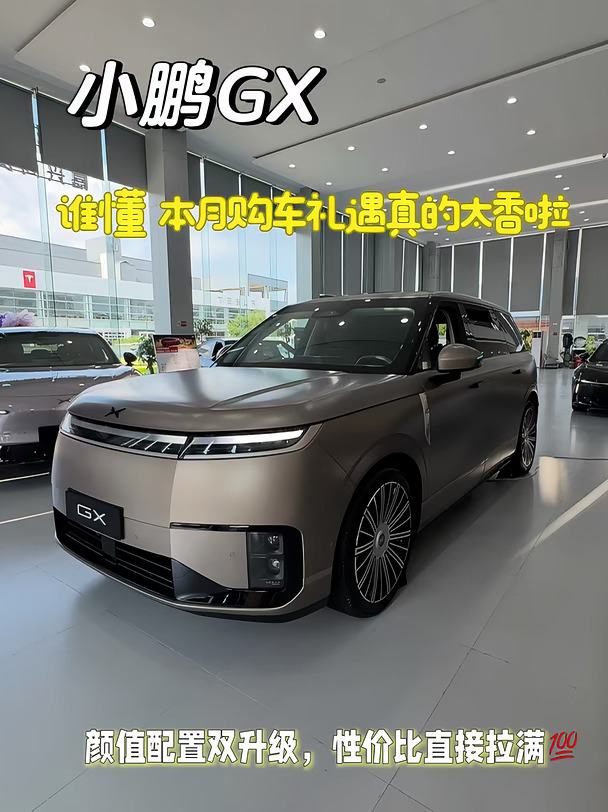 嘉兴小鹏 | 8月小鹏GX限时福利来啦‼️