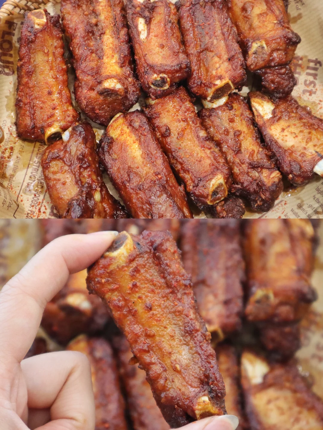会爆汁的椒盐排骨‼️根本停不下来太好吃啦🔥