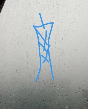这雨无敌了 这里有个广州塔谁敢信 幸好待在家没出门