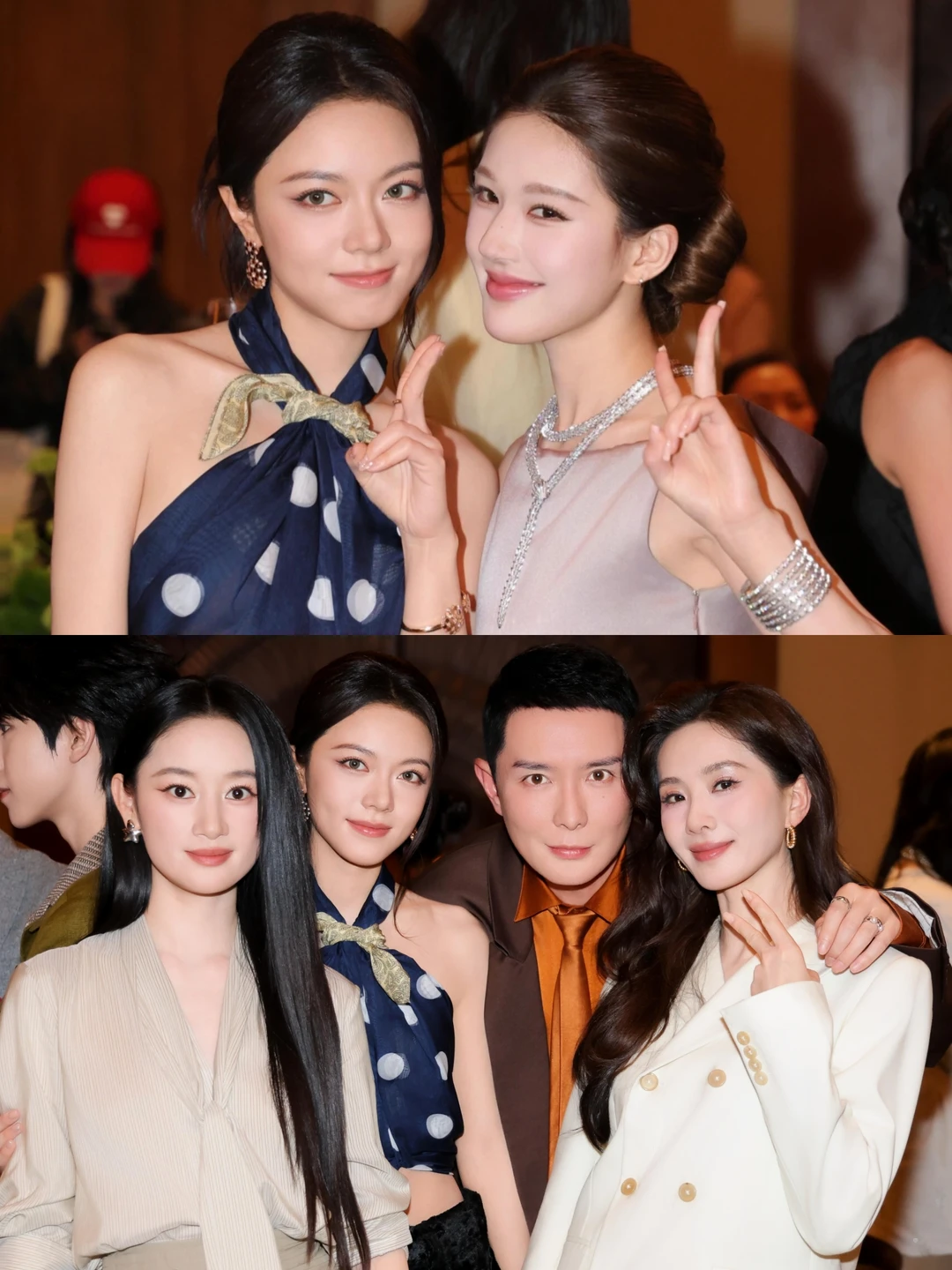 赵露思 赵今麦 刘诗诗在Vogue同框合照!!!