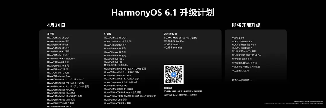 🔥鸿蒙6.1升级计划，速存！