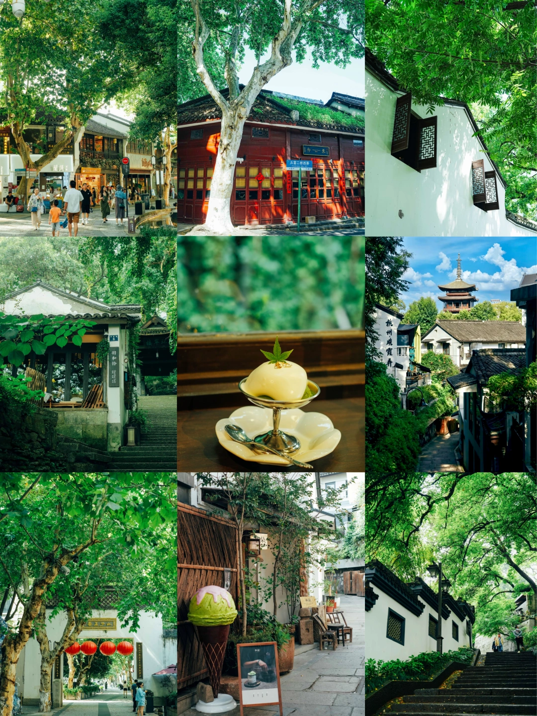 不去西湖人挤人🌱杭州这条路线巨好逛