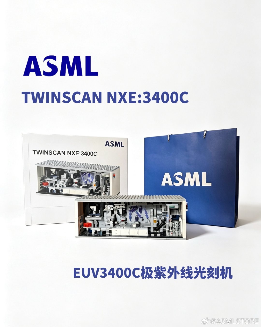 EUV3400C
阿斯麦EUV3400C极紫外线光刻机｜乐高LEGO
#乐高[超话]##乐高##光刻机10亿一台仍供不应求# ​