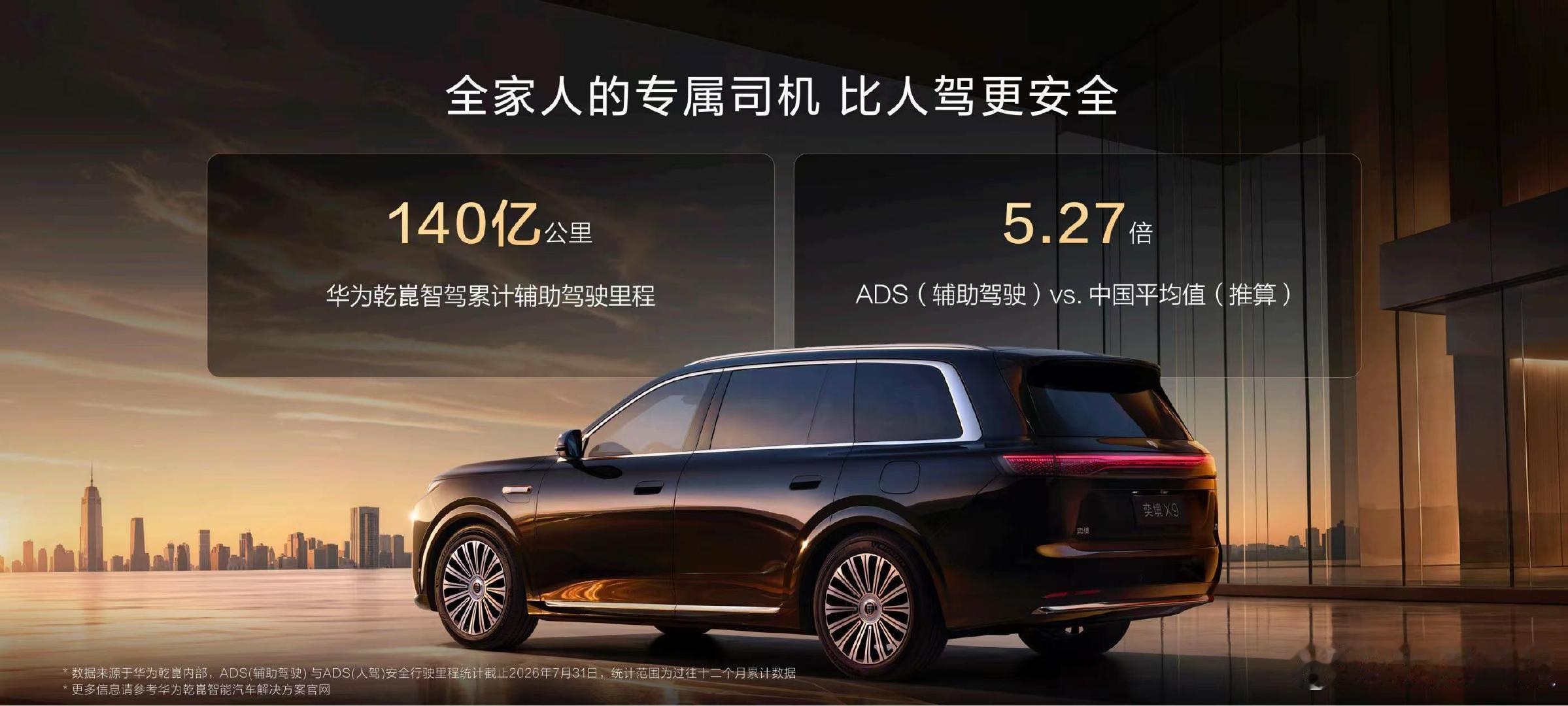 奕境X9正式开启预售。这款全系搭载华为乾崑ADS 5与鸿蒙座舱Har...