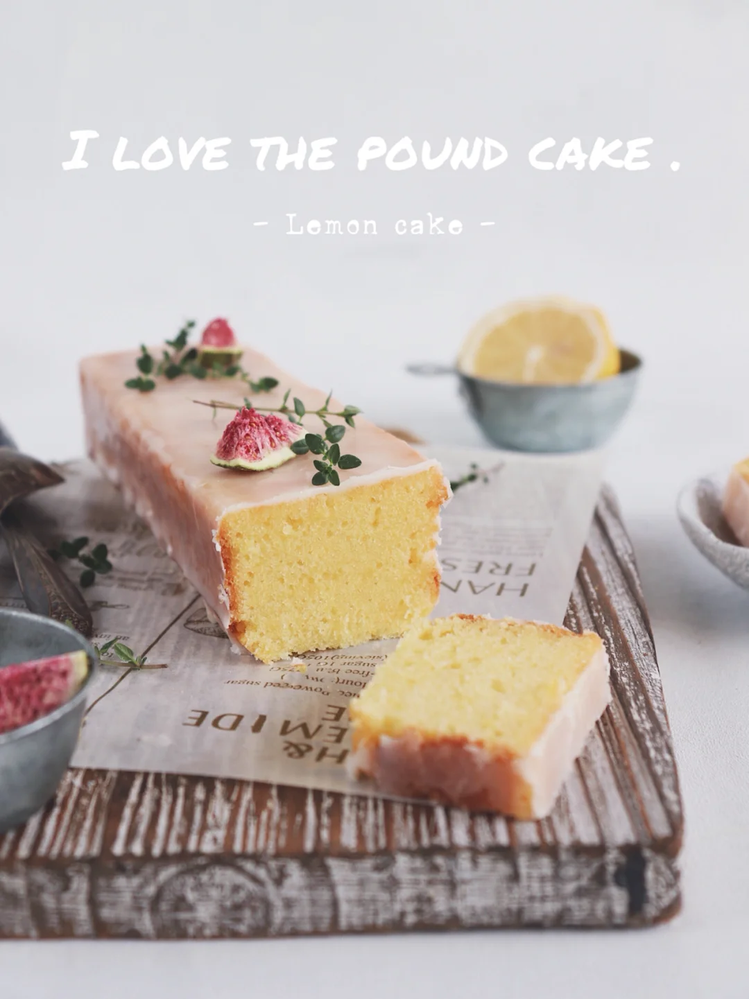 🉑️0难度|巨好吃的清爽柠檬磅蛋糕🍰