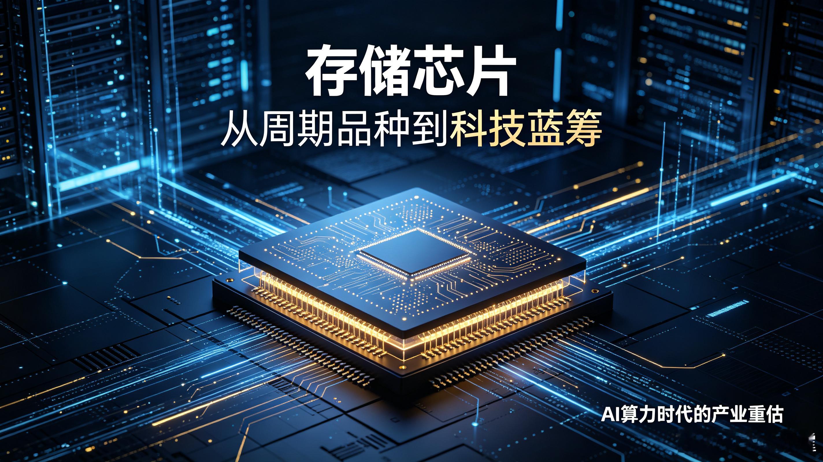 #存储芯片正在逐步转变为科技蓝筹#
以往存储是典型强周期品种，涨跌随消费电子起伏。如今AI算力催生刚性长期需求，海外原厂理性控产、长协锁单熨平盈利波动，叠加长存、长鑫国产替代加速推进，行业景气周期拉长，现金流稳定性提升，估值体系有望重塑。
周期属性并未彻底消失，依然要警惕产能释放、需求 ​