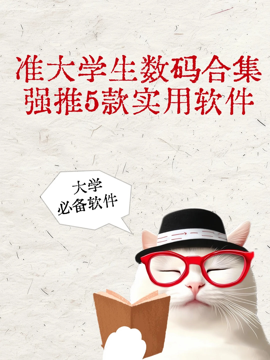 准大学生数码合集📚强推5款实用软件