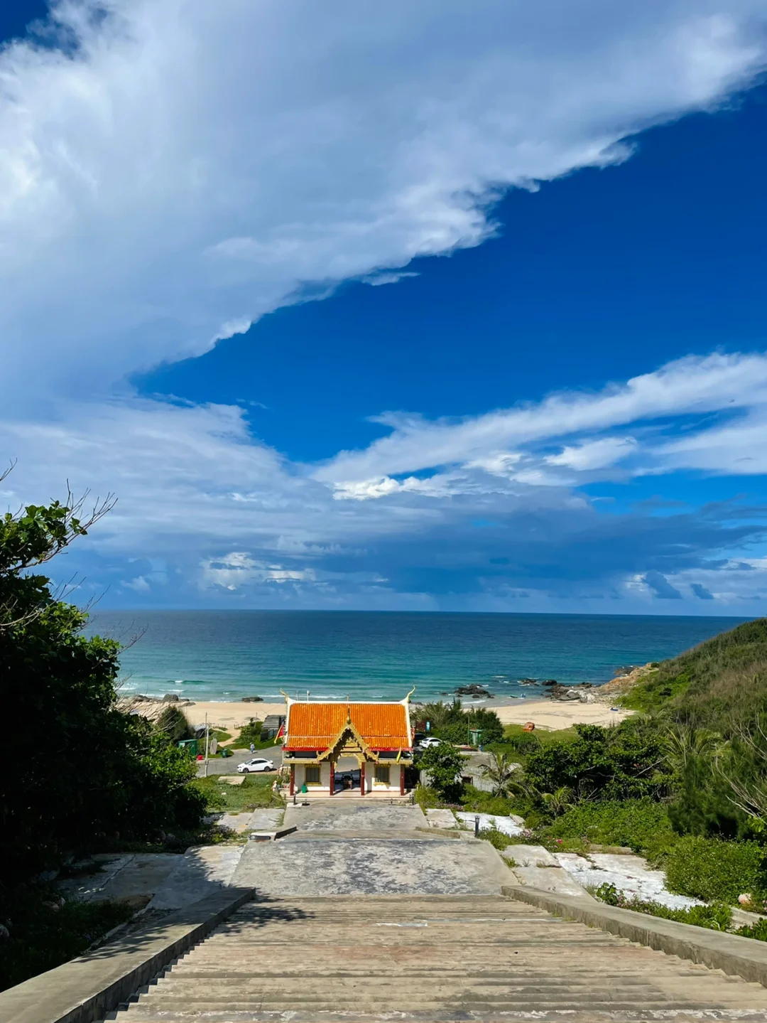 文昌唯一的海边的寺庙