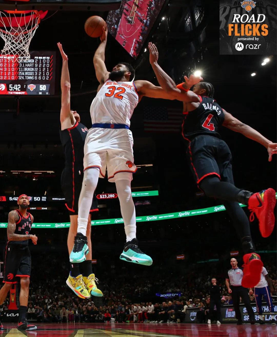 布伦森35分率队10连胜猛龙 尼克斯晋级NBA杯四强北京时间12月10...