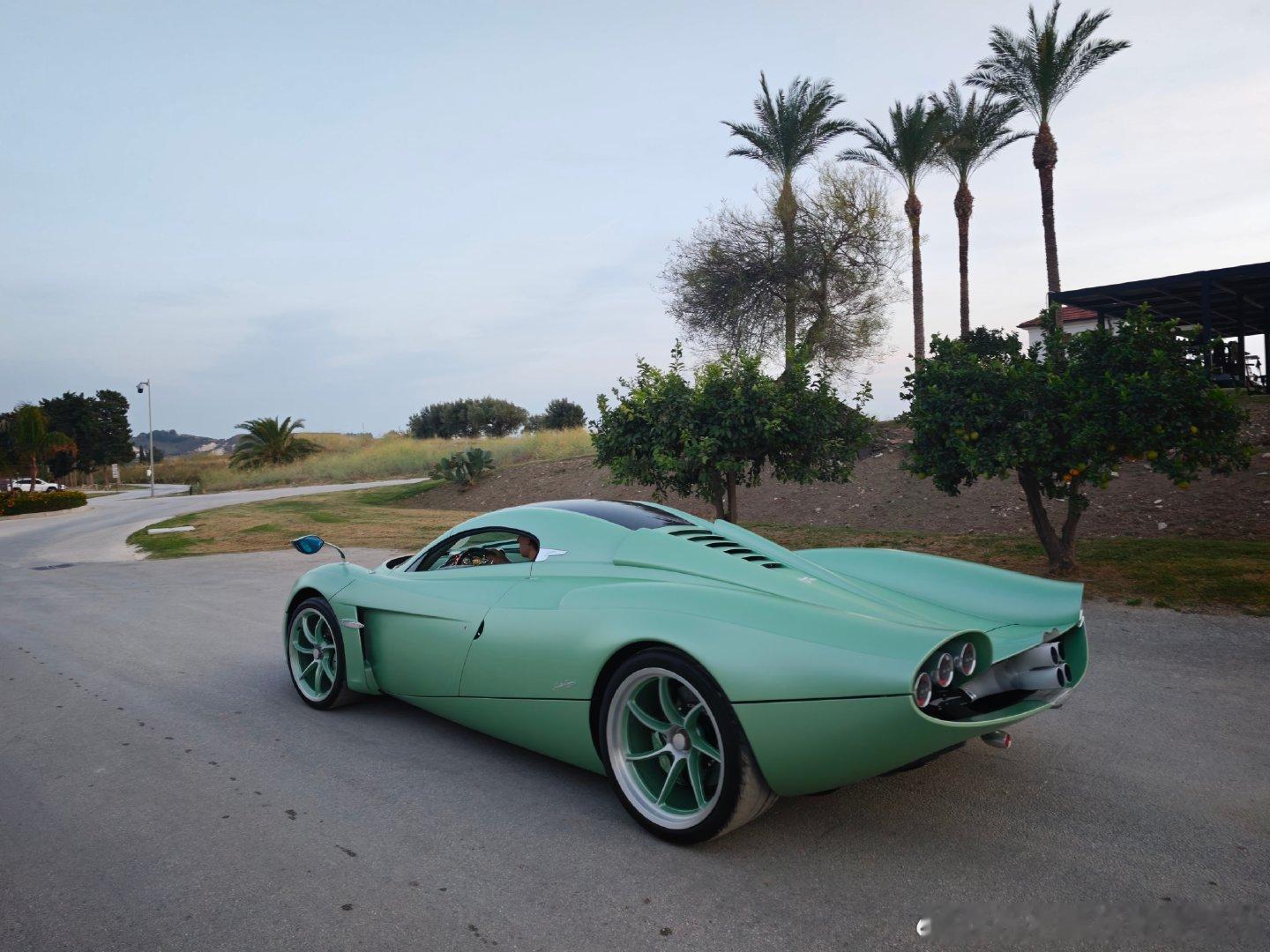 Huayra Codalunga Speedster实车确实好看太多了，真的每一年来帕加尼Raduno的时候都会惊叹为什么有车企能做出如此般艺术品的车 ​