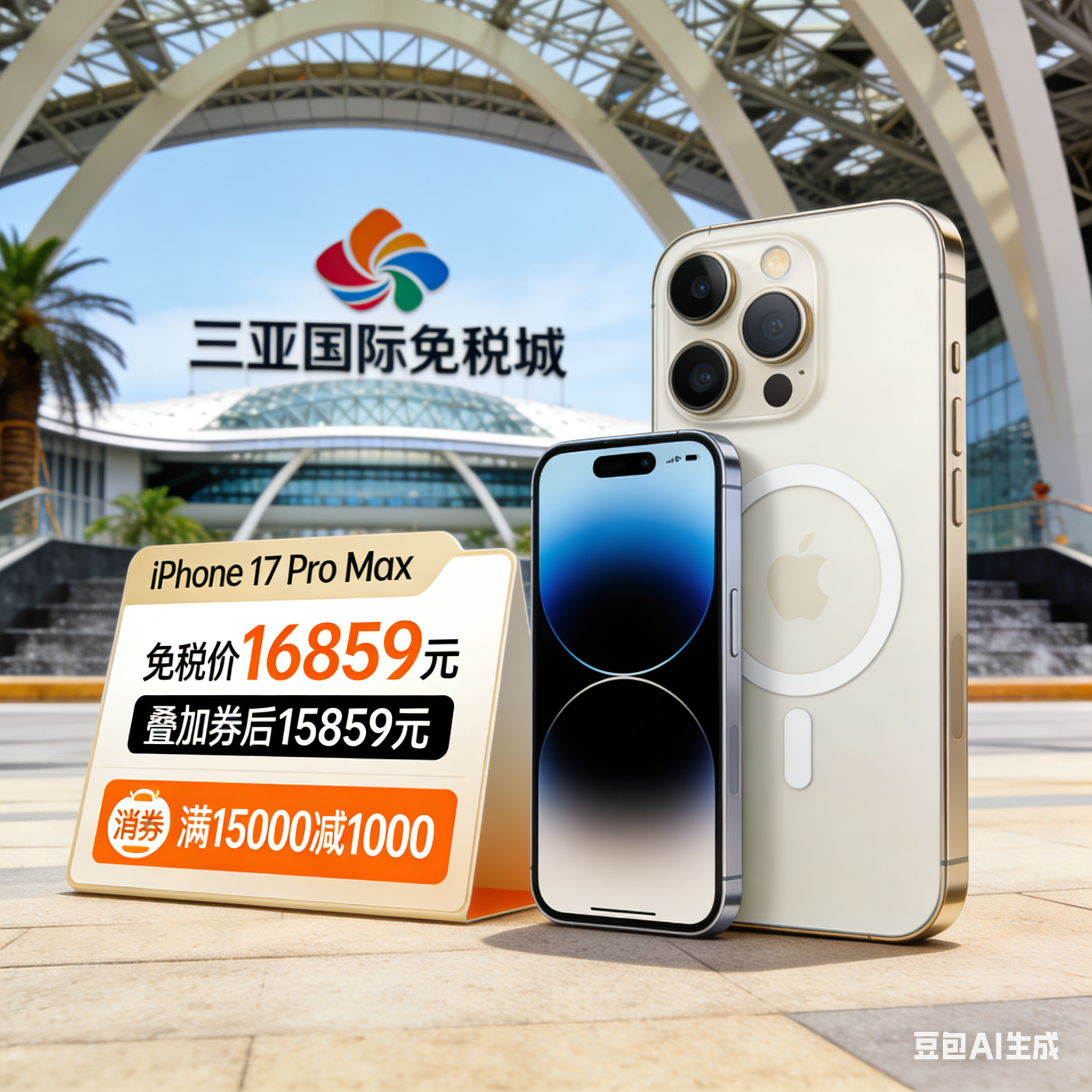 海南封关首日（12月18日），iPhone 17系列免税价叠加消费券...