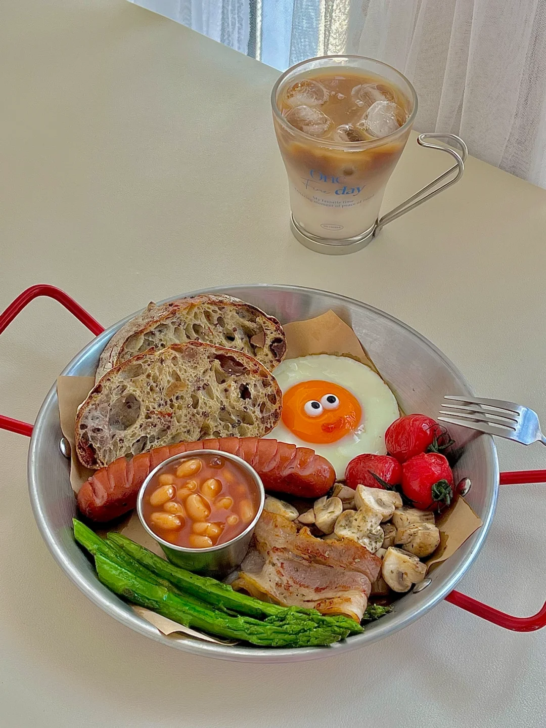 ☀️一盘端的英式早餐盘｜简单快手又营养😋