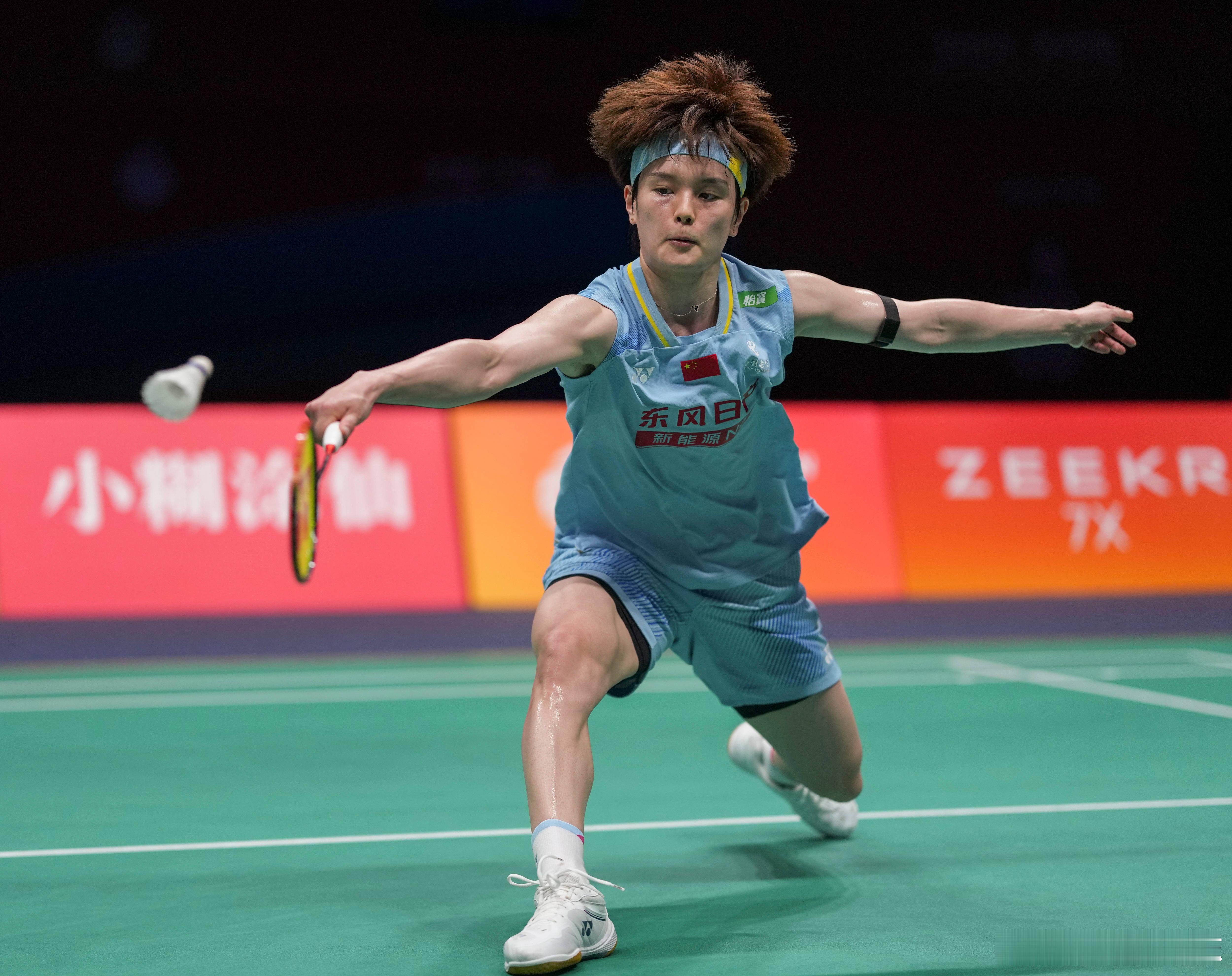 北京时间8月21日，羽毛球世锦赛女单1/4决赛，王祉怡2‑0（21‑1...