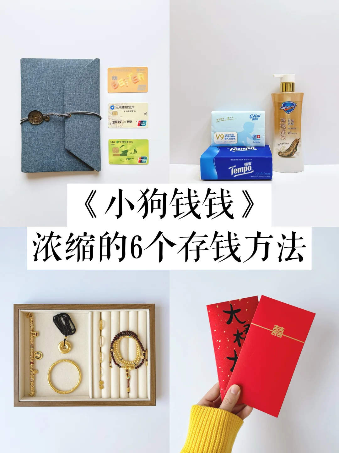 《小狗钱钱》：6个存钱方法让你变有钱！