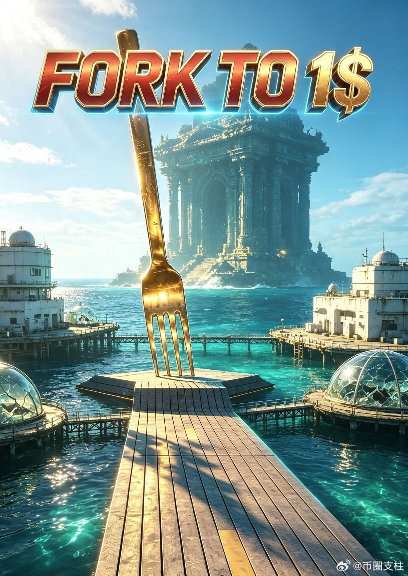 #岔路口FORK[超话]#
马斯克的这件艺术品《岔路口FORK》充满深意。它仿佛象征着科技发展与人类未来面临的诸多抉择，站在岔路口，每一条路都有着未知的可能，正如马斯克在探索太空、新能源等领域时，也不断面临着关键的选择，而这件作品或许正是对这种探索精神与抉择困境的独特表达。#区块链[超话]# ​