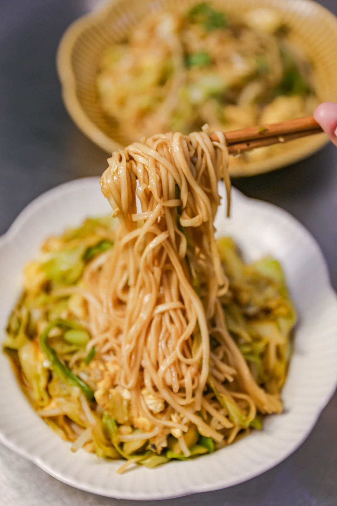 1000种面条不重样（286）简单的家常炒素面