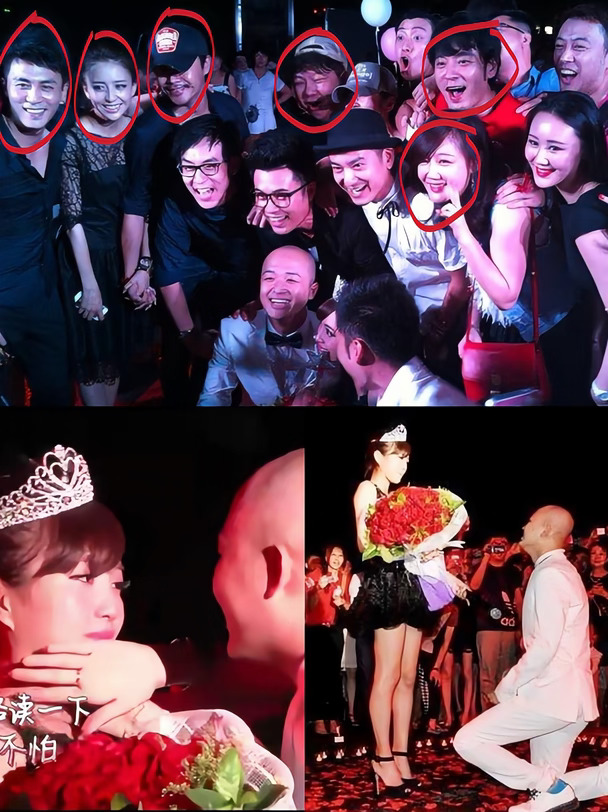 原来包贝尔给过包文婧盛大的求婚仪式...