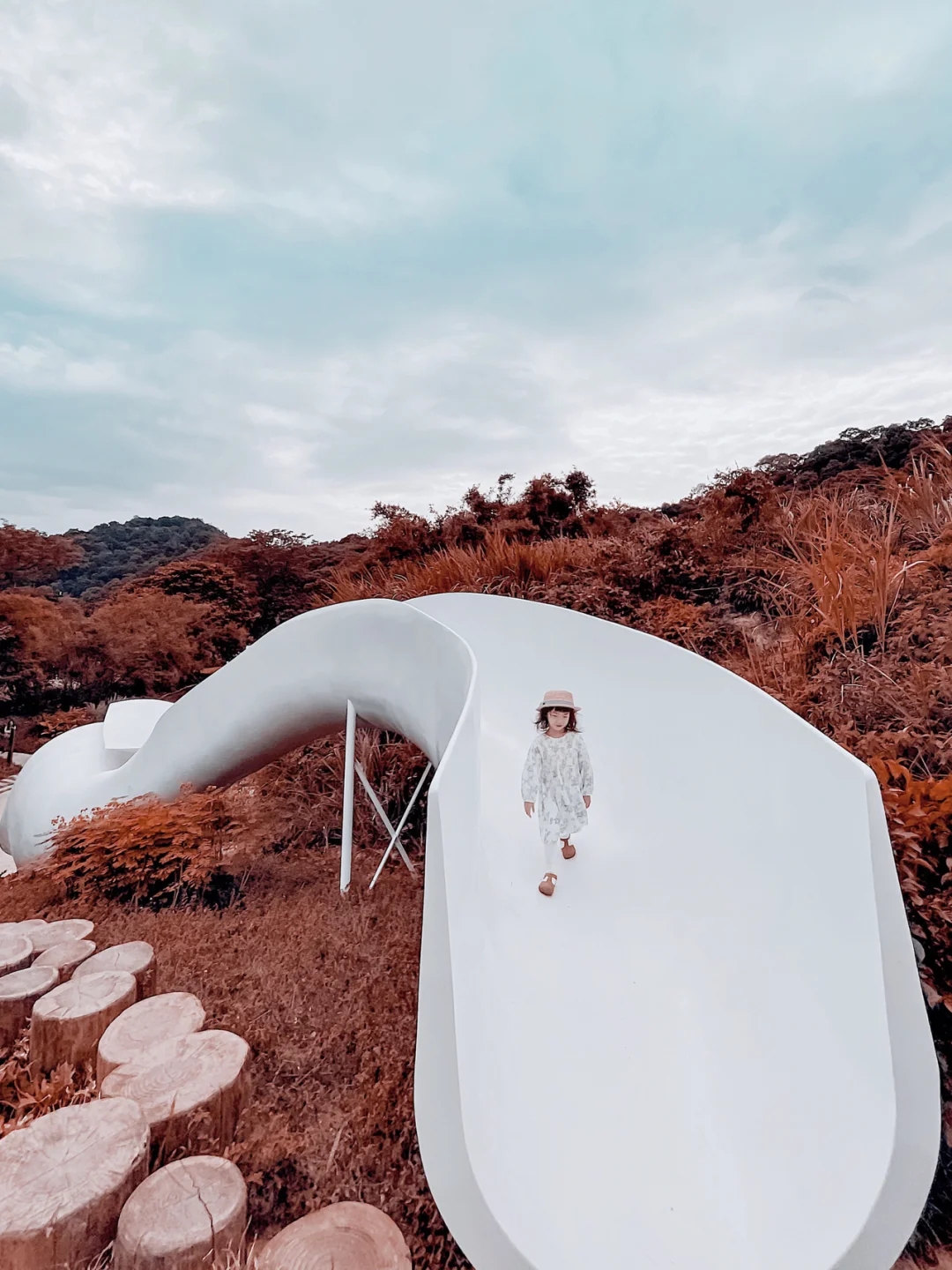 福州周末去哪｜打卡拍照童话中的梦幻滑滑梯