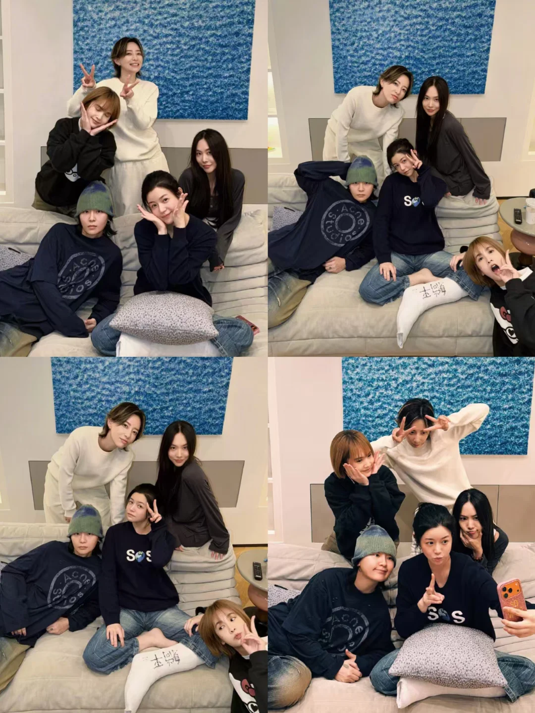 陈妍希杨丞琳周笔畅聚会❗浪姐的友谊！
