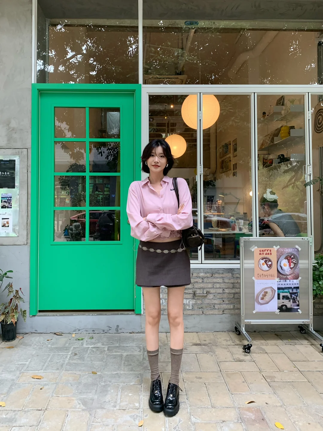 OOTD | 尝试了下粉衬衫👔