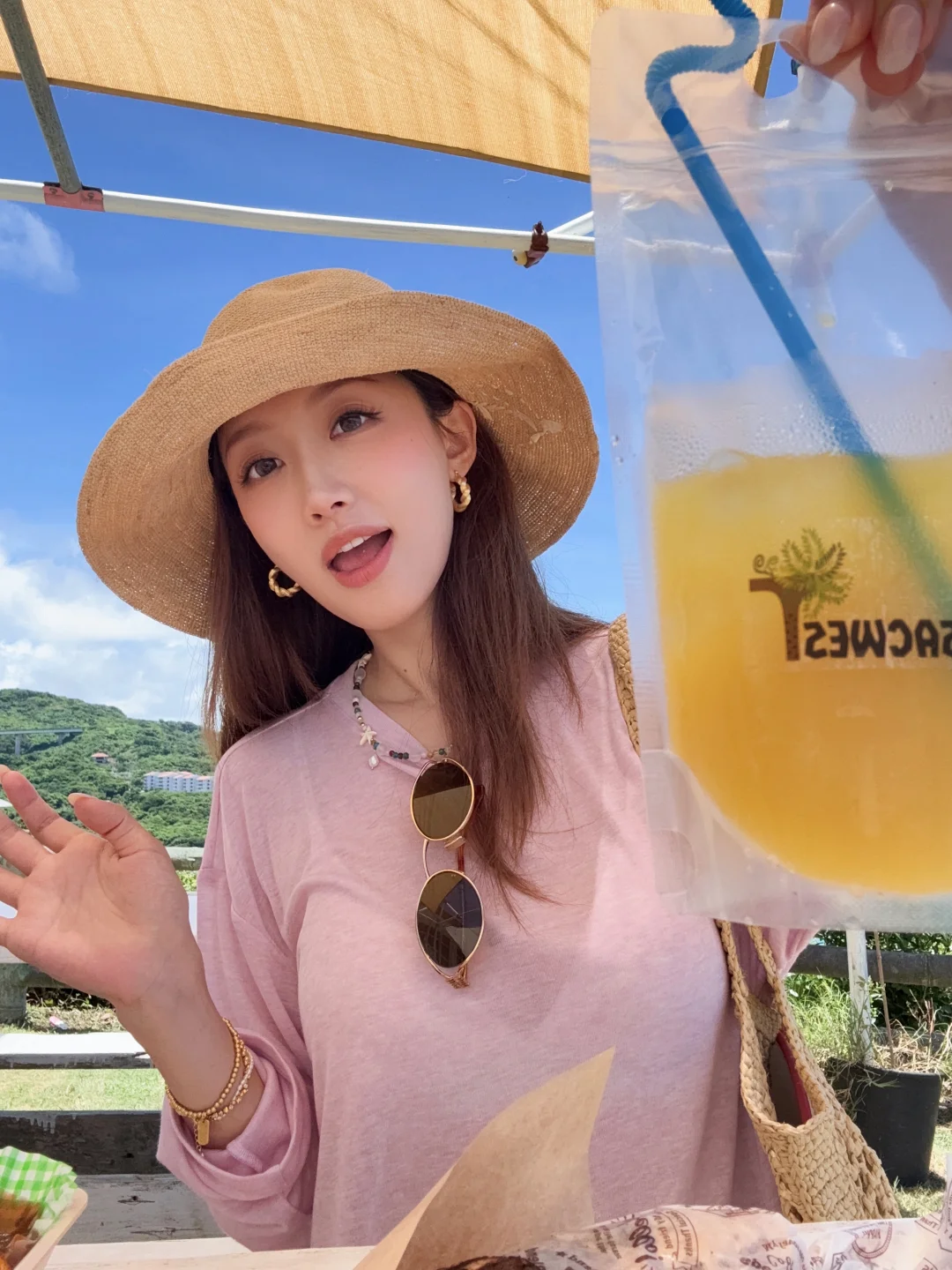 夏天是菠萝味的汽水~🥤🍍