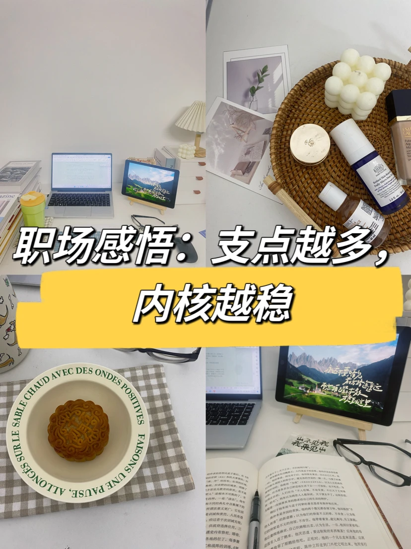 职场感悟：支点越多，内核越稳👍