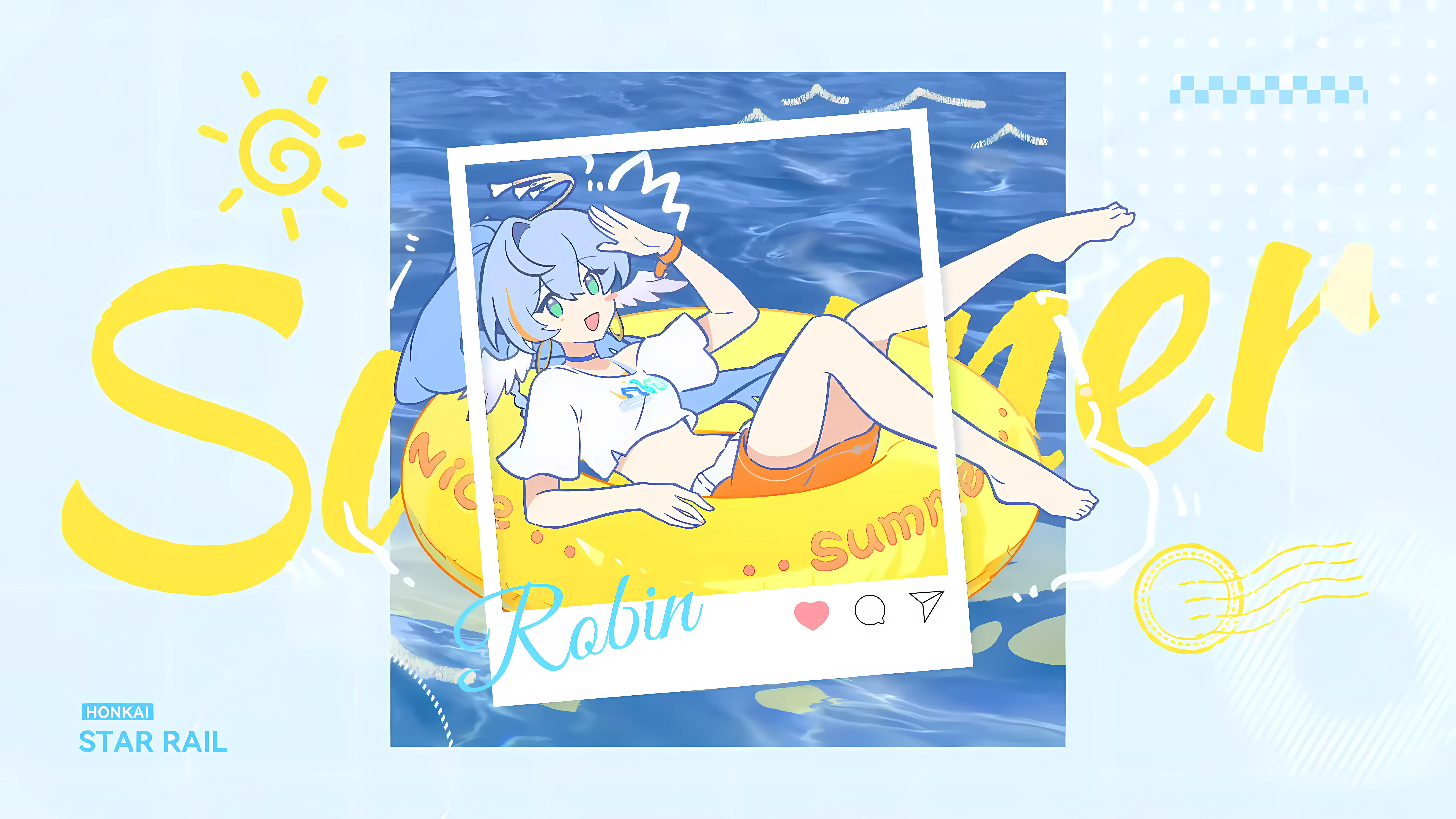 知更鸟 星期日夏日高清壁纸分享｜夏天就要换上夏日的星期日和知更鸟[么么...
