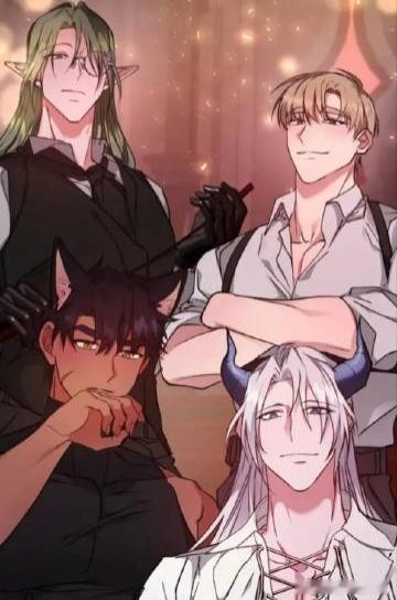 #龙堡秘爱# 《龙堡秘爱》1-36话完结＋外传  人外  4v1！
漫画看评：里兹的入职合同：留守古堡，给远古龙蛋当教养老师。薪资没谈，环境荒凉，学生还是一颗几万年没动静的蛋。结果某天，蛋裂了，幼龙苏醒，满脑子都是 "教养的事"。一人一龙自此困居古堡，鸡飞狗跳的日子正式开启。这教育行业，内卷到跨物 ​