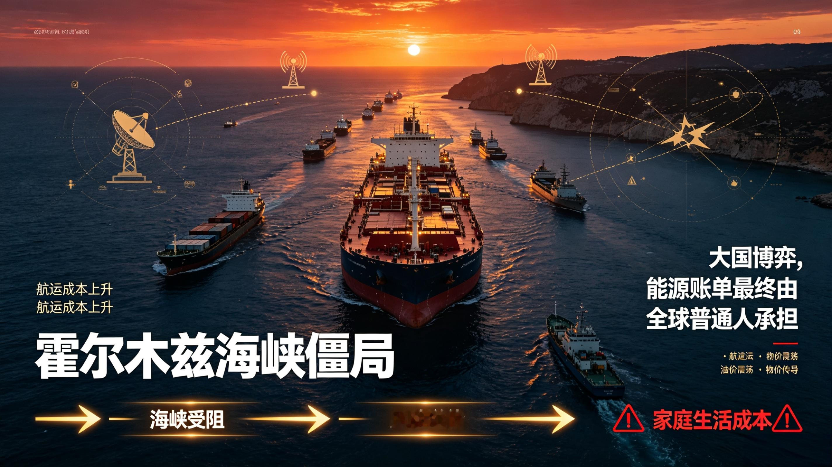 霍尔木兹海峡僵局：大国博弈，能源账单最终由全球普通人承担