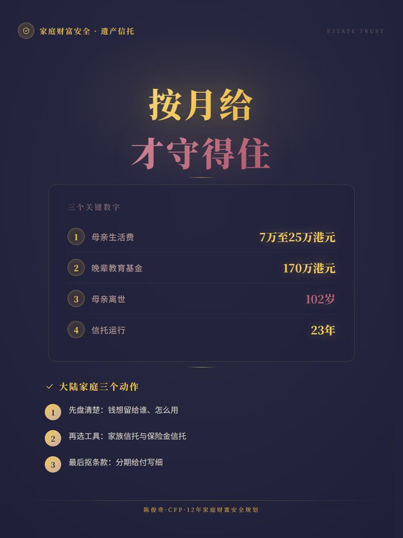遗产继承｜梅艳芳信托，普通人能抄5步