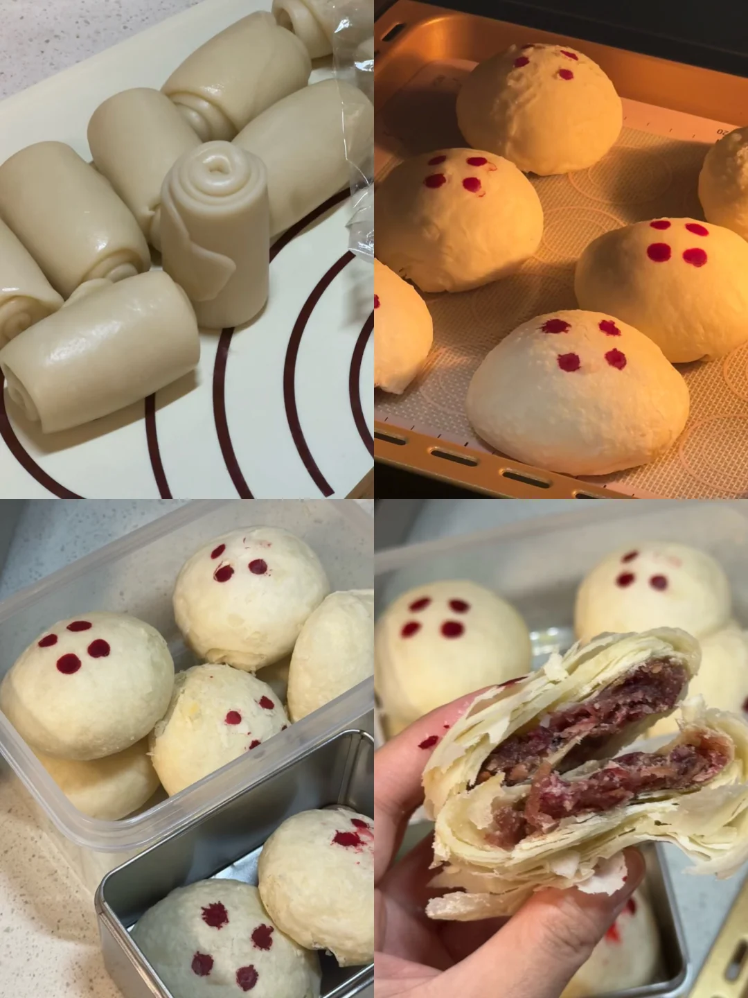 吃一百次都不会腻的玫瑰鲜花饼🌷