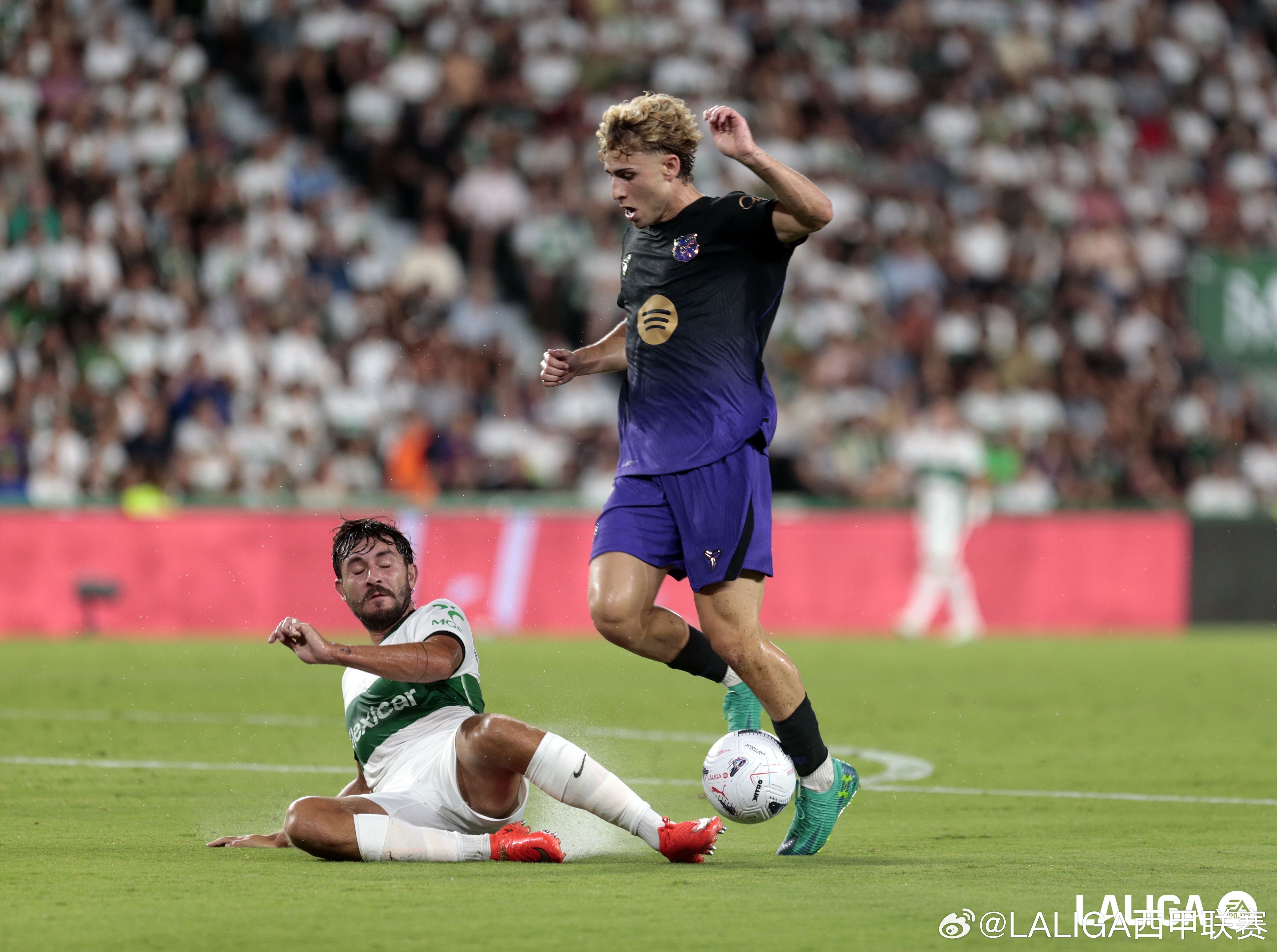 全场|0-5 

⚽13' 拉菲尼亚造点并亲自主罚命中，0-1。
⚽45+2' 巴萨利用反击机会由拉菲尼亚助攻阿德耶米破门，0-2。
⚽67' 戈登送出助攻，拉菲尼亚打进本场比赛个人第二球，0-3。
⚽71' 戈登再送助攻，费尔明禁区内将球打进，0-4。
⚽79' 费尔明同样梅开二度， ​