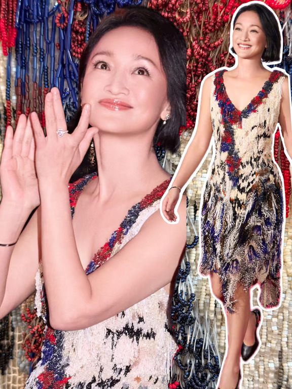 幸运香奈儿，再压中影后！（来看造型细节💛🕊️