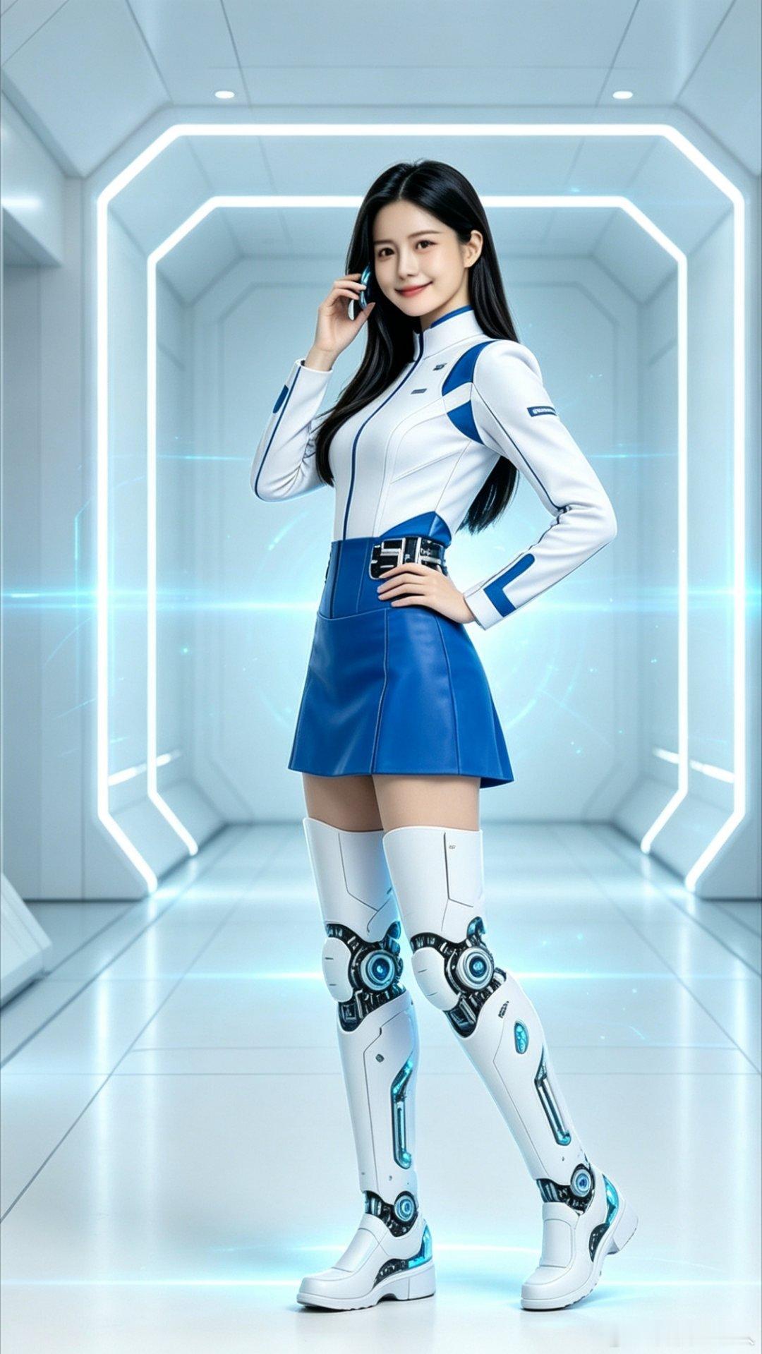当AI大模型遇上人形载体，想象空间彻底被打开。过去AI只存在屏幕与代码之中，如今实体机器人拥有了具象躯体，能感知环境、完成交互执行任务。赛博感满满的仿生外观不只是视觉噱头，每一处机械结构都对应实际功能。当然距离真正民用普及还有很长路，技术红利到来之前，理性看待概念热度，静观行业真实进 ​