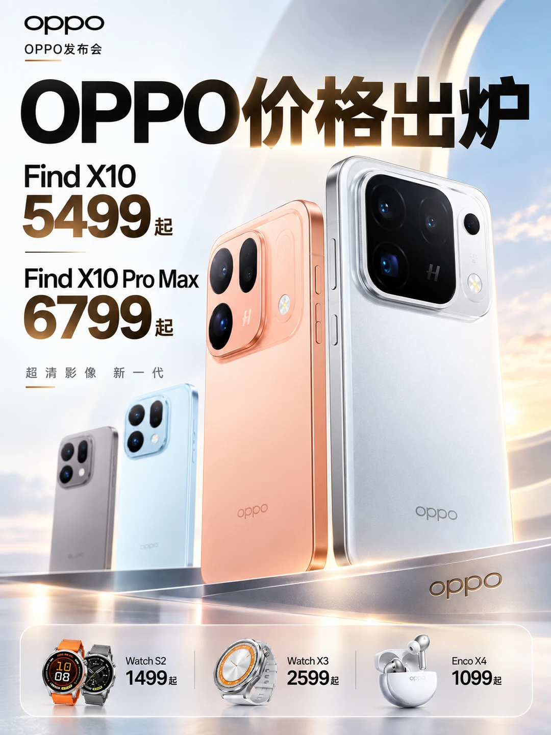📱OPPO新旗舰价格全公布，5499起