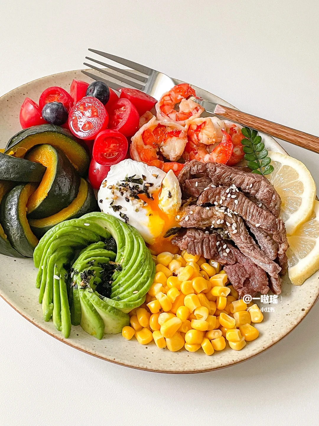 高蛋白能量餐🍴贝贝南瓜水波蛋波奇碗🥗