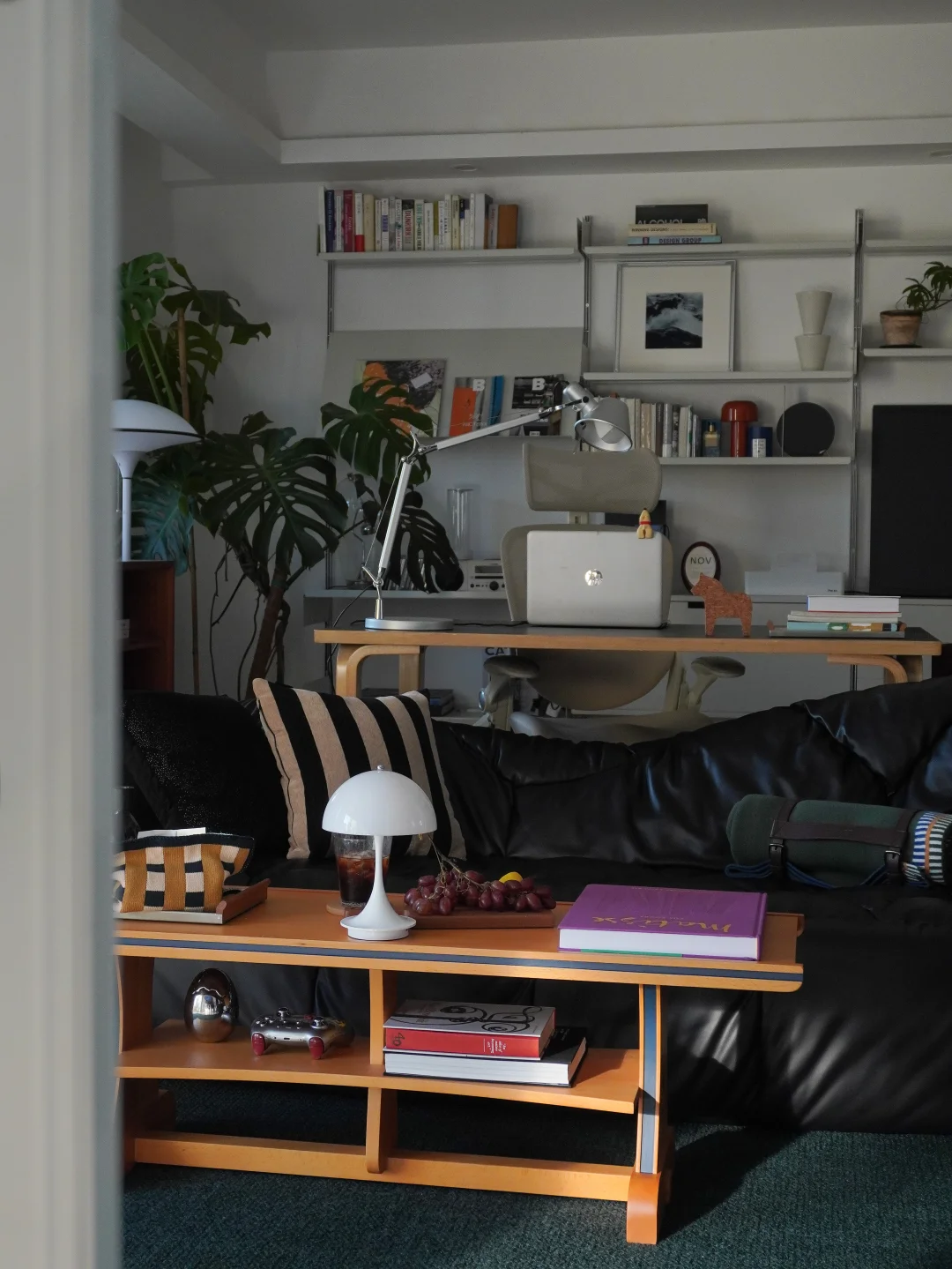 一眼看去 很soft的家