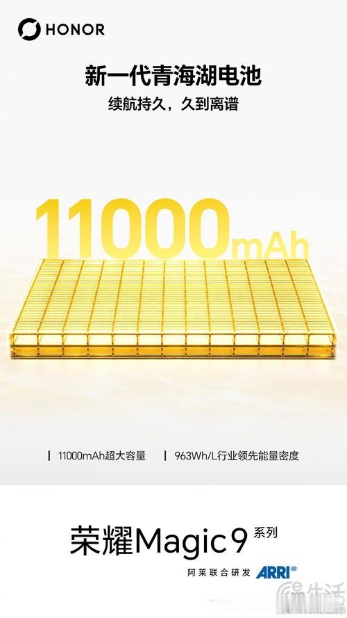 #三易快讯# 继此前Magic9系列的大量外观及硬件配置现身后，近日官方还透露了其前摄以及电池方面的进一步详情，并有消息源曝光了该系列新机的具体硬件配置。官方公布的前摄配置显示，Magic9系列将在安卓阵营首发前置方形视野，配备5500万像素的“灵动之眼”前摄，使用前摄时无论横拍还是竖拍均可。电池 ​