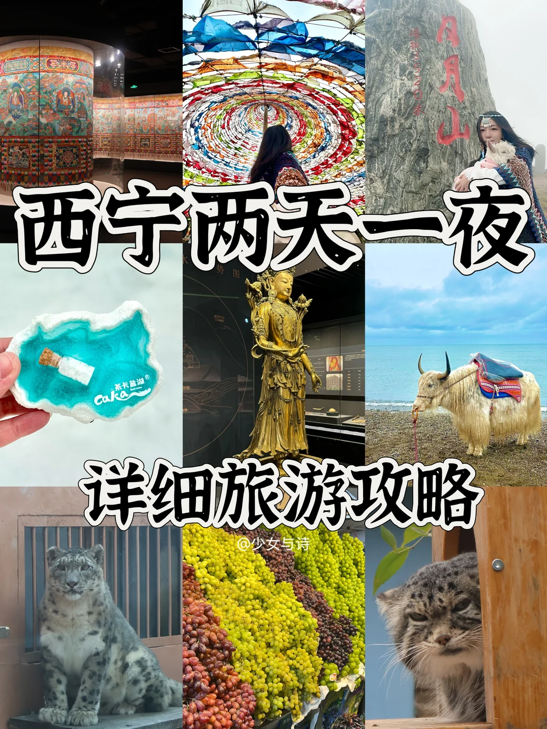 30+打工人📍西宁/两天一夜精华版旅游攻略‼️