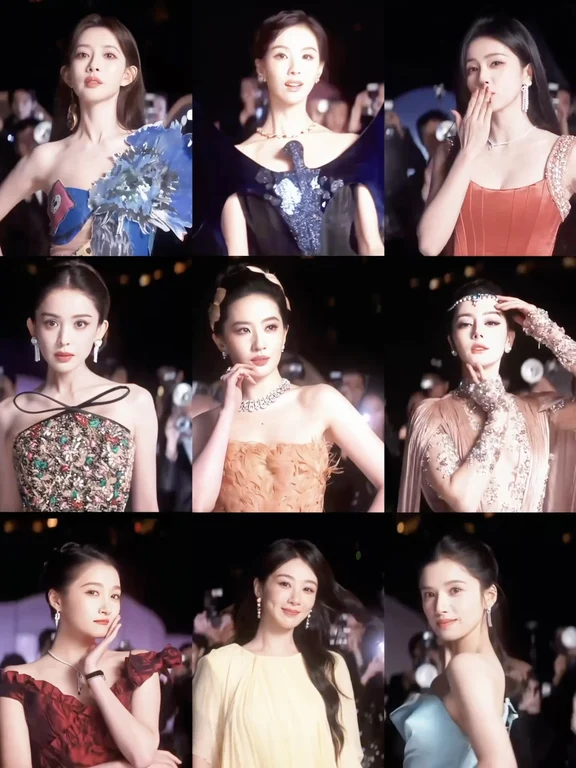 VOGUE女明星红毯动图