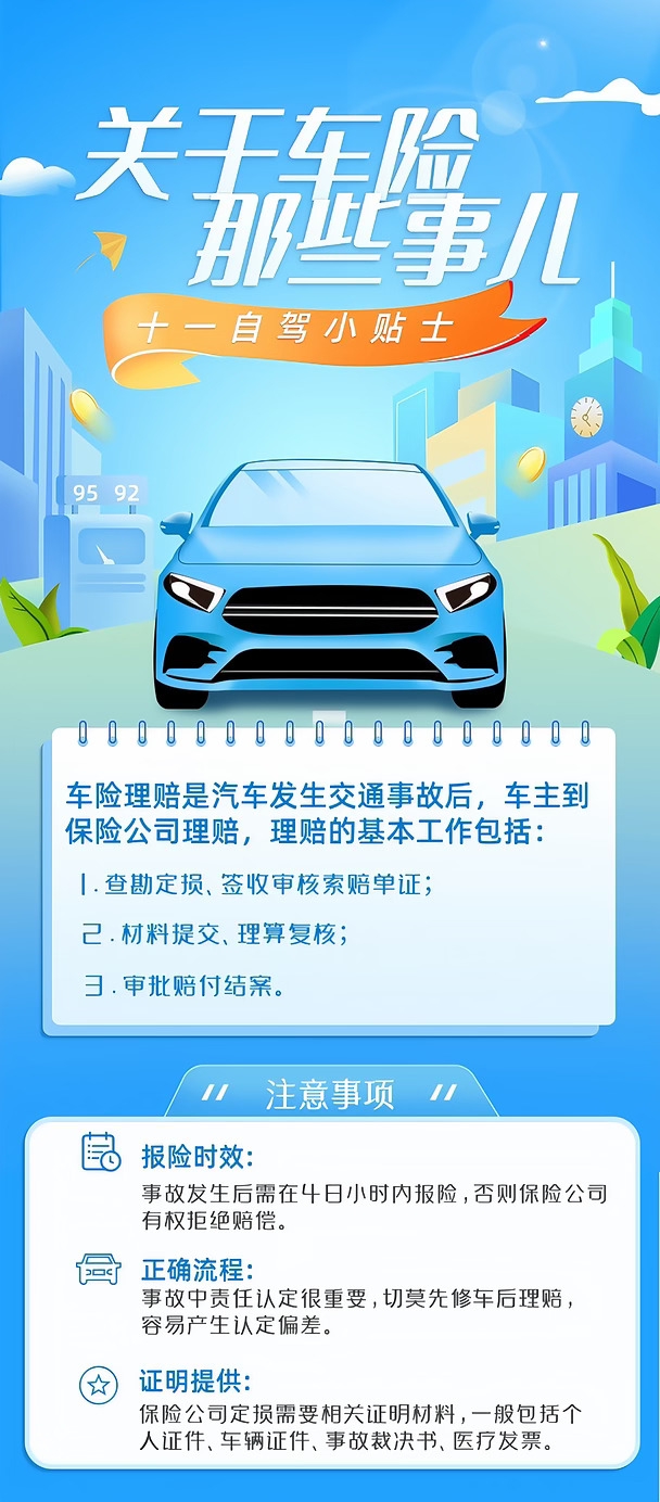 十一自驾出发前，这3个车险坑千万别踩🚨