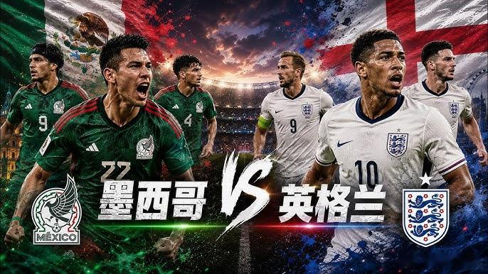 世界杯1/8决赛：墨西哥 VS 英格兰  墨西哥目前在FIFA积分榜排...