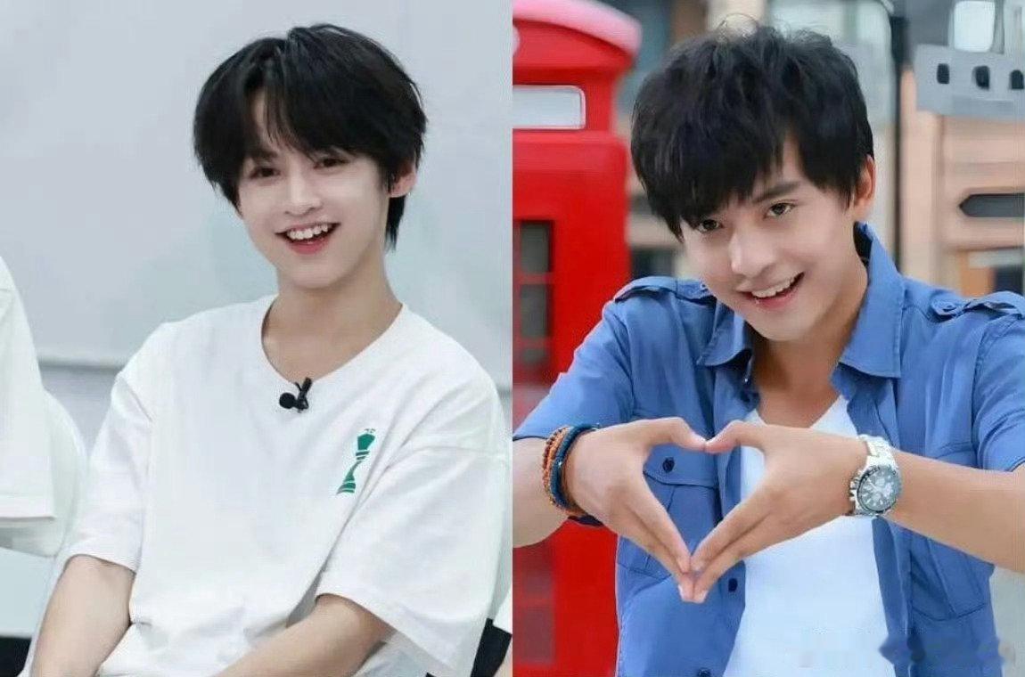 #杨涵博撞脸李佳航# 哈哈哈 ​