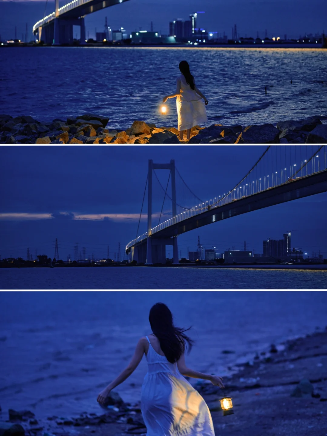 蓝色大海的传说🌉广州这里的日落太梦幻了‼️