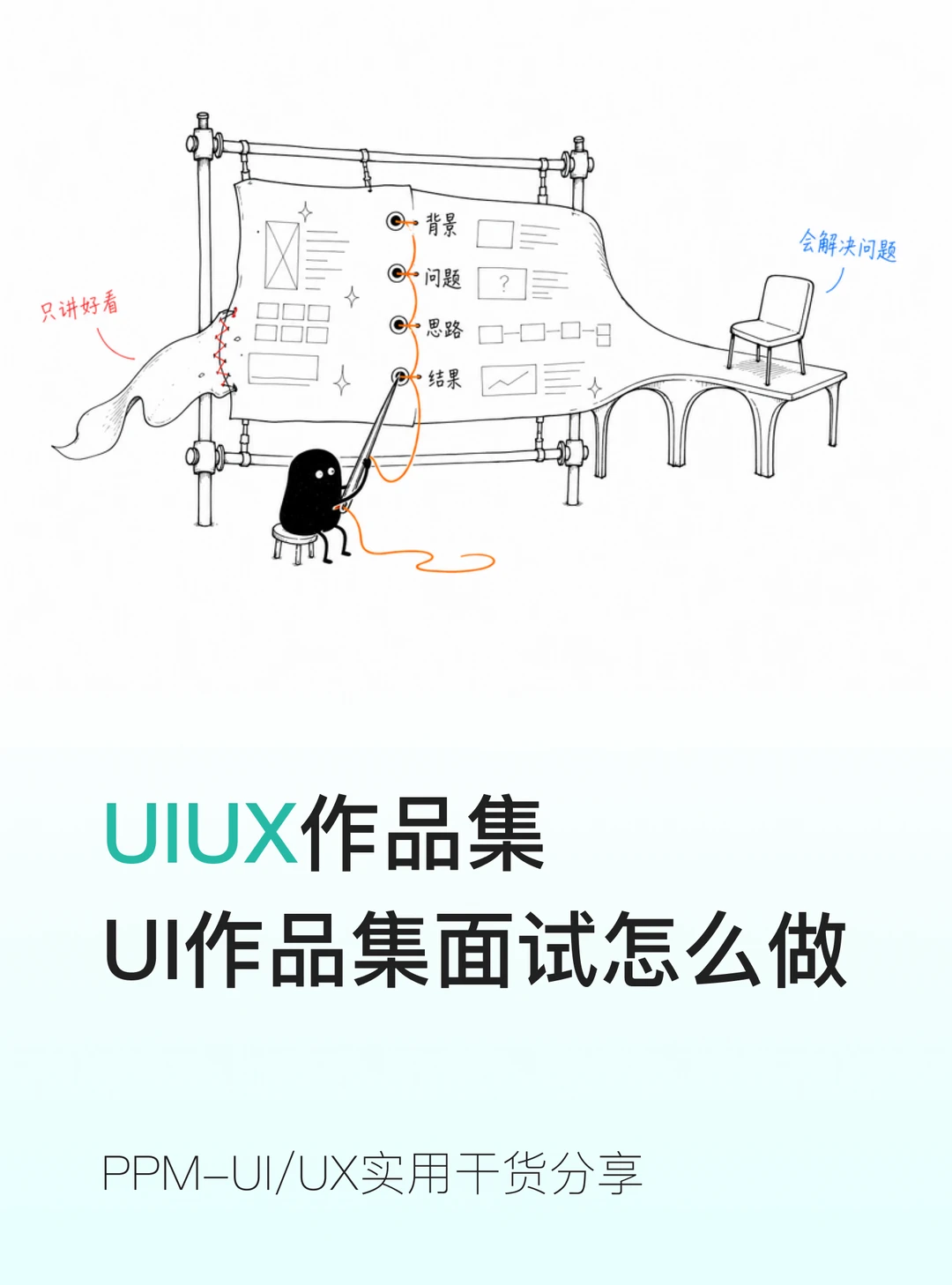 UI 作品集怎么才算完整✅小白别再交半成品