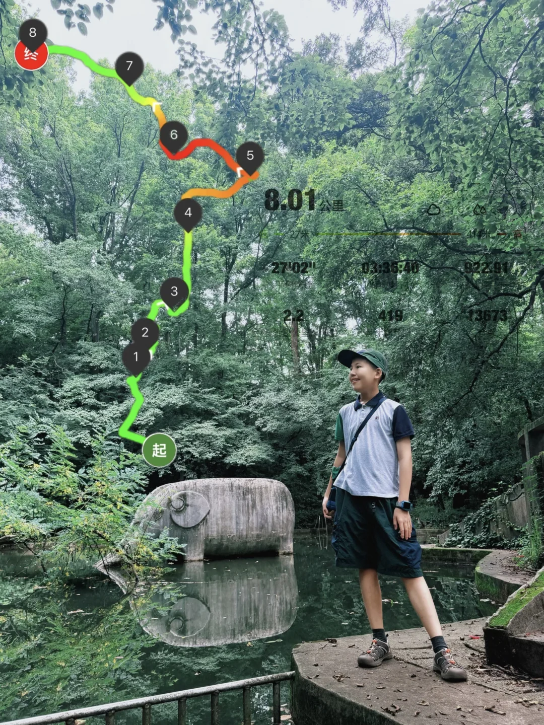 紫金山｜紫霞湖3.5h清凉路线🍃人少古迹多！