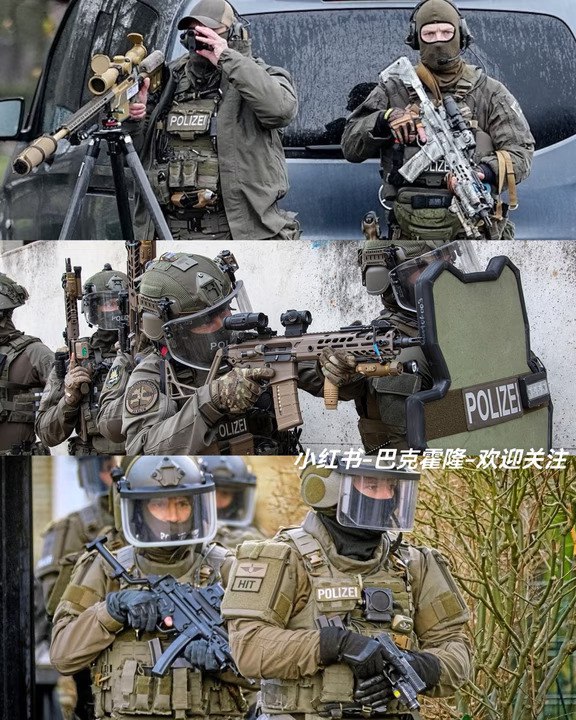 绿衣德佬，德国SEK特种警察部队