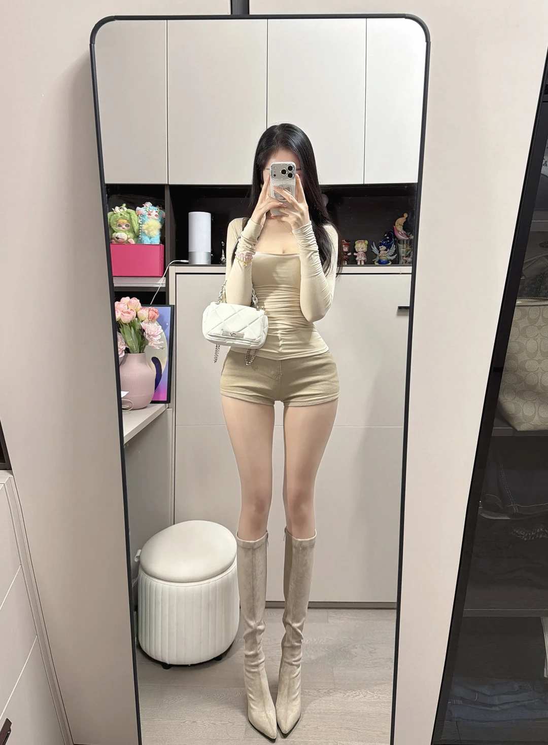 好喜欢我的腿！！