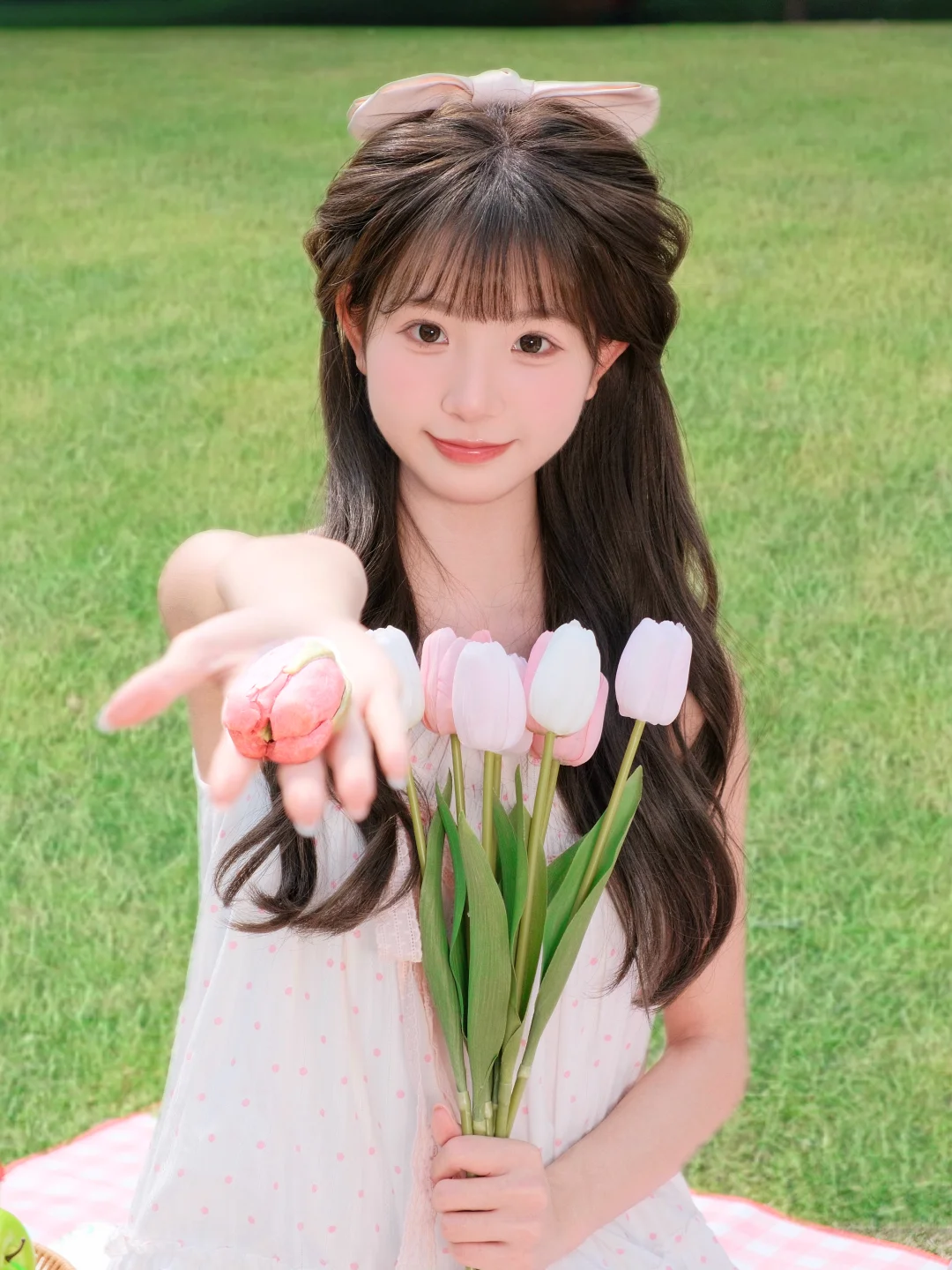 存一些春日野餐拍照姿势🌷