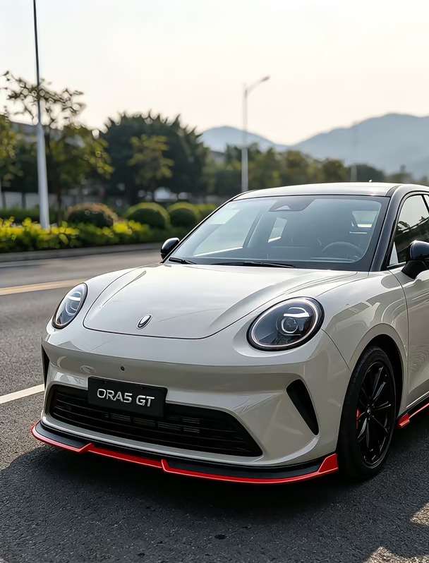 冰川灰欧拉5GT，把"高级感"焊在车身上了